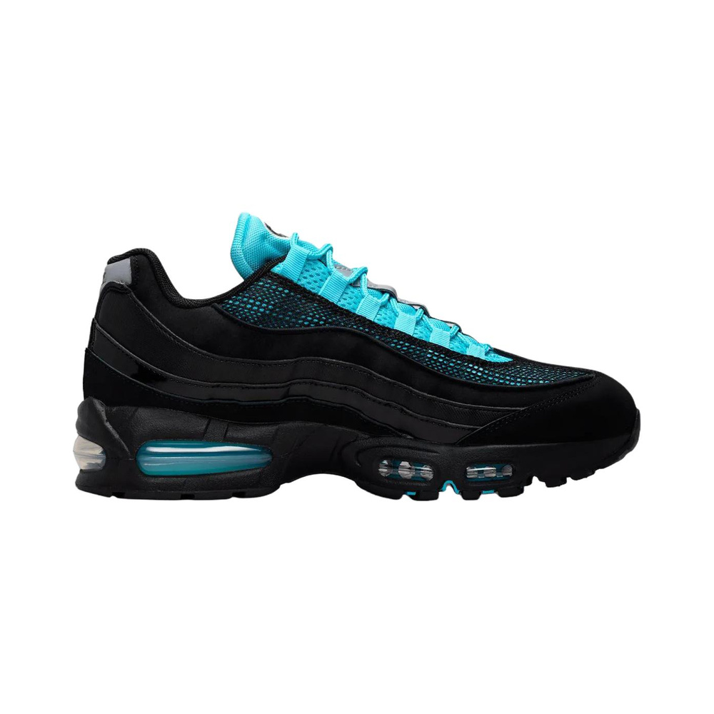 Nike Air Max 95 'Black / Gamma Blue / Metallic Silver / Chrome' Мужские