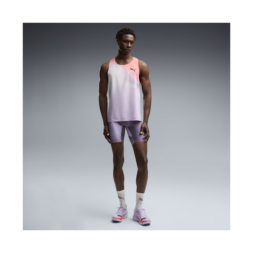 Puma Deviate Nitro Elite 4 'Light Lavender Ultra Red' Мужские