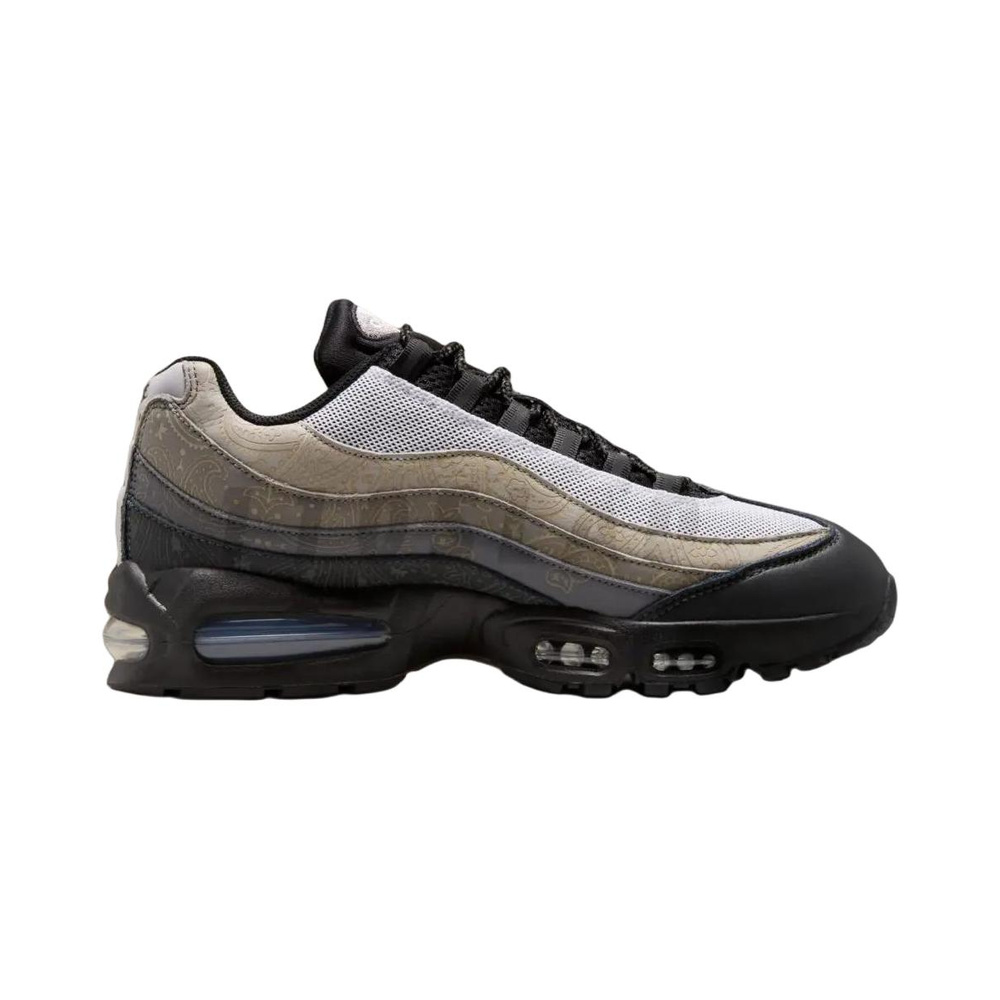 Nike Air Max 95 'White / Smoke Grey / Black / Metallic Silver' Мужские