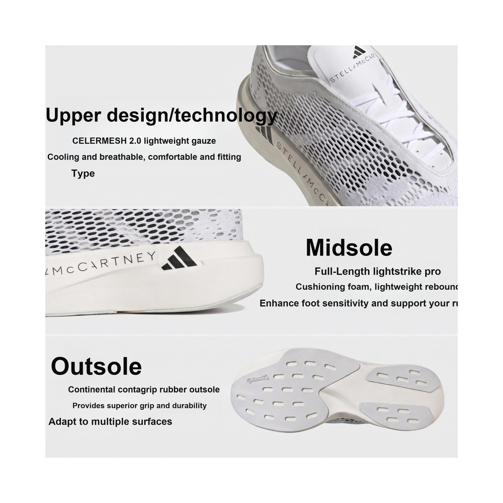 Adidas Adizero Evo SL 'White' Женские