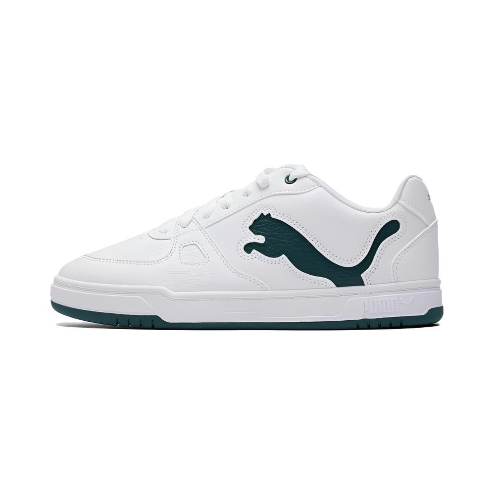 White Dark Green Silver