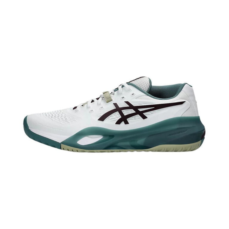ASICS Gel Resolution 10 'White Dark Aubergine' Мужские