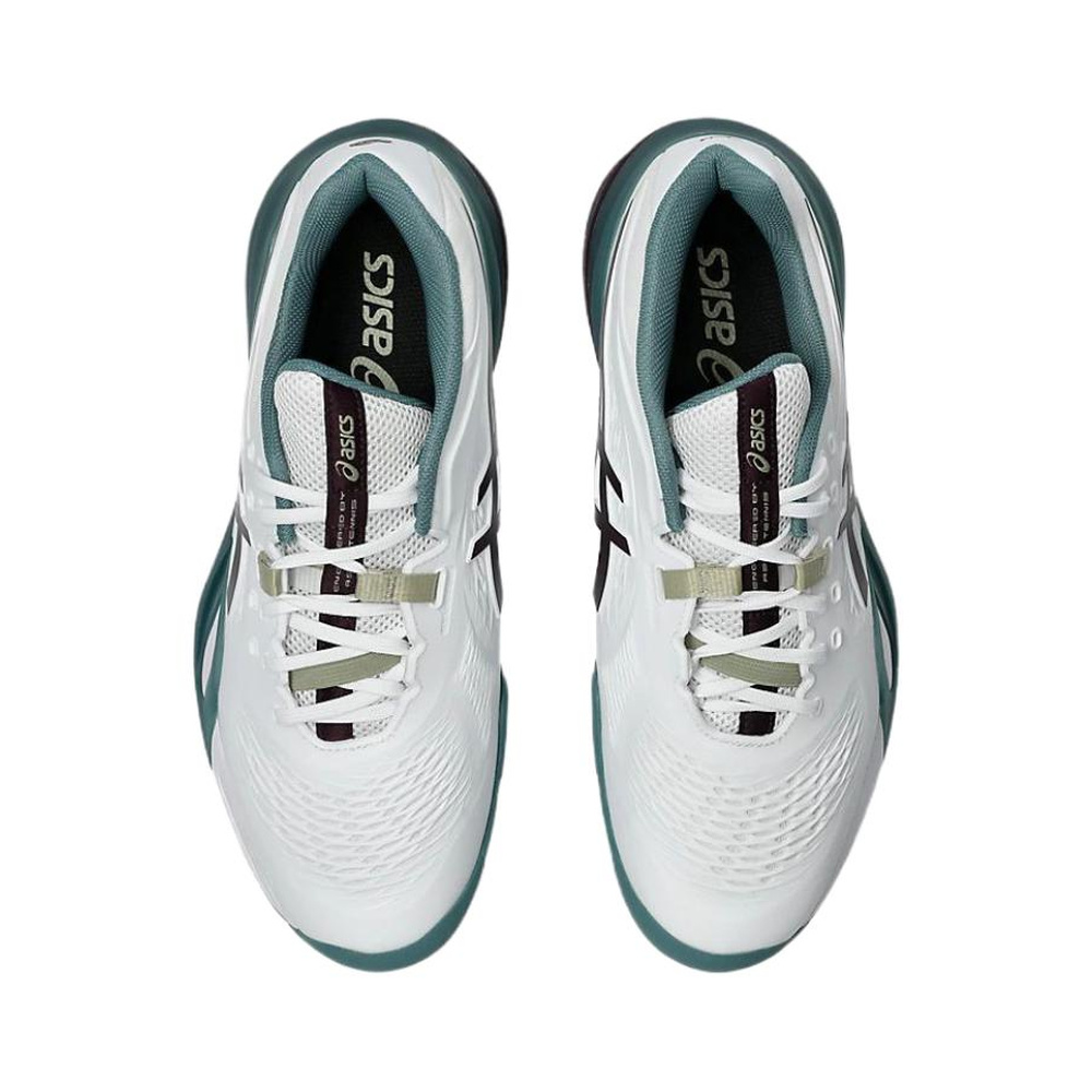 ASICS Gel Resolution 10 'White Dark Aubergine' Мужские