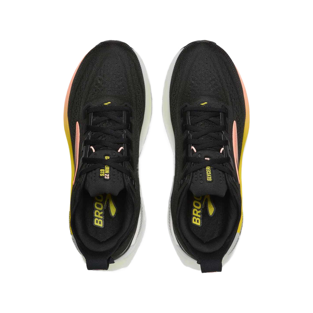 Brooks Glycerin 'Black / Peach' Женские