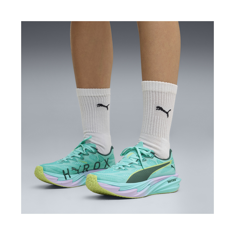 Puma Deviate Nitro Elite 4 'Hyrox Intense Mint Light Lavender' Женские