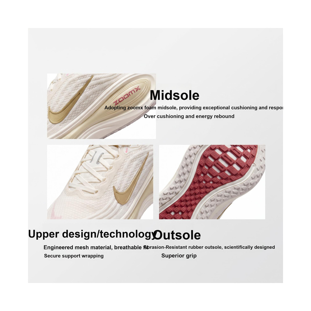 Nike Vomero Plus 'White / Atomic Pink / Racer Blue / Black' Женские