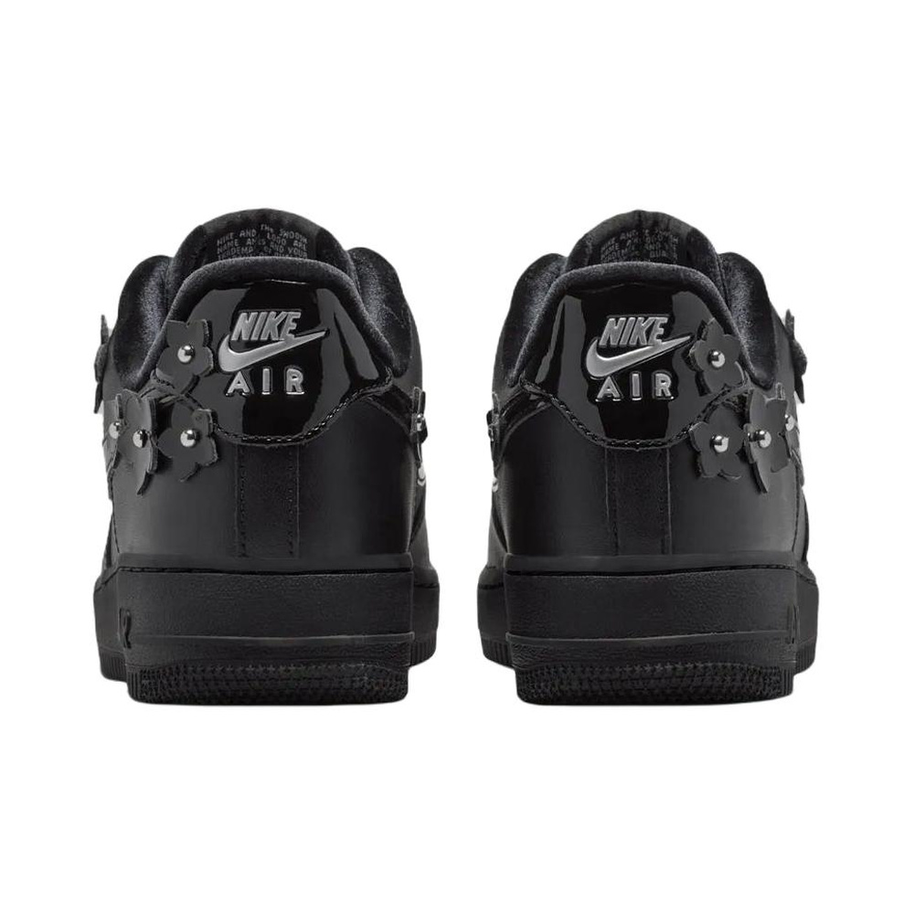Nike Air Force 1 'Black / Off Noir / Metallic Silver / Black' Женские