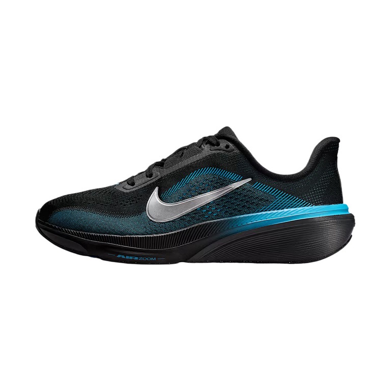 Nike Pegasus 42 'Black / Light Current Blue / Anthracite / Metallic Silver' Детские