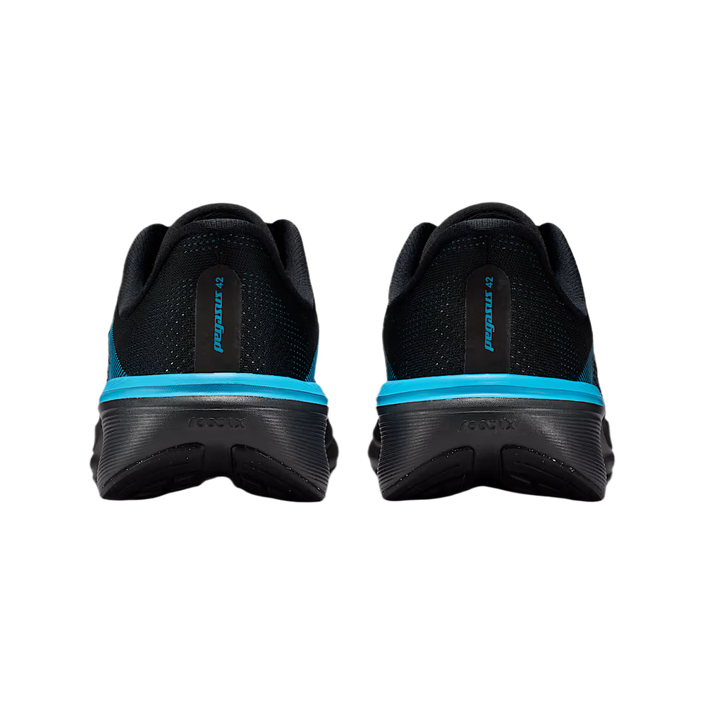 Nike Pegasus 42 'Black / Light Current Blue / Anthracite / Metallic Silver' Детские