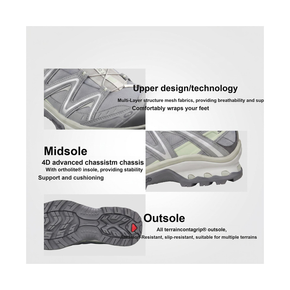Salomon XT Quest 'Sand Grey / Grey / Grey' Мужские