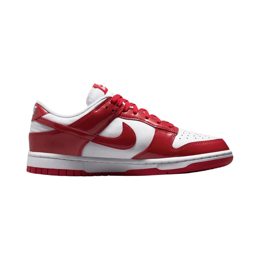 Nike Dunk 'White / Metallic Silver / University Red' Женские