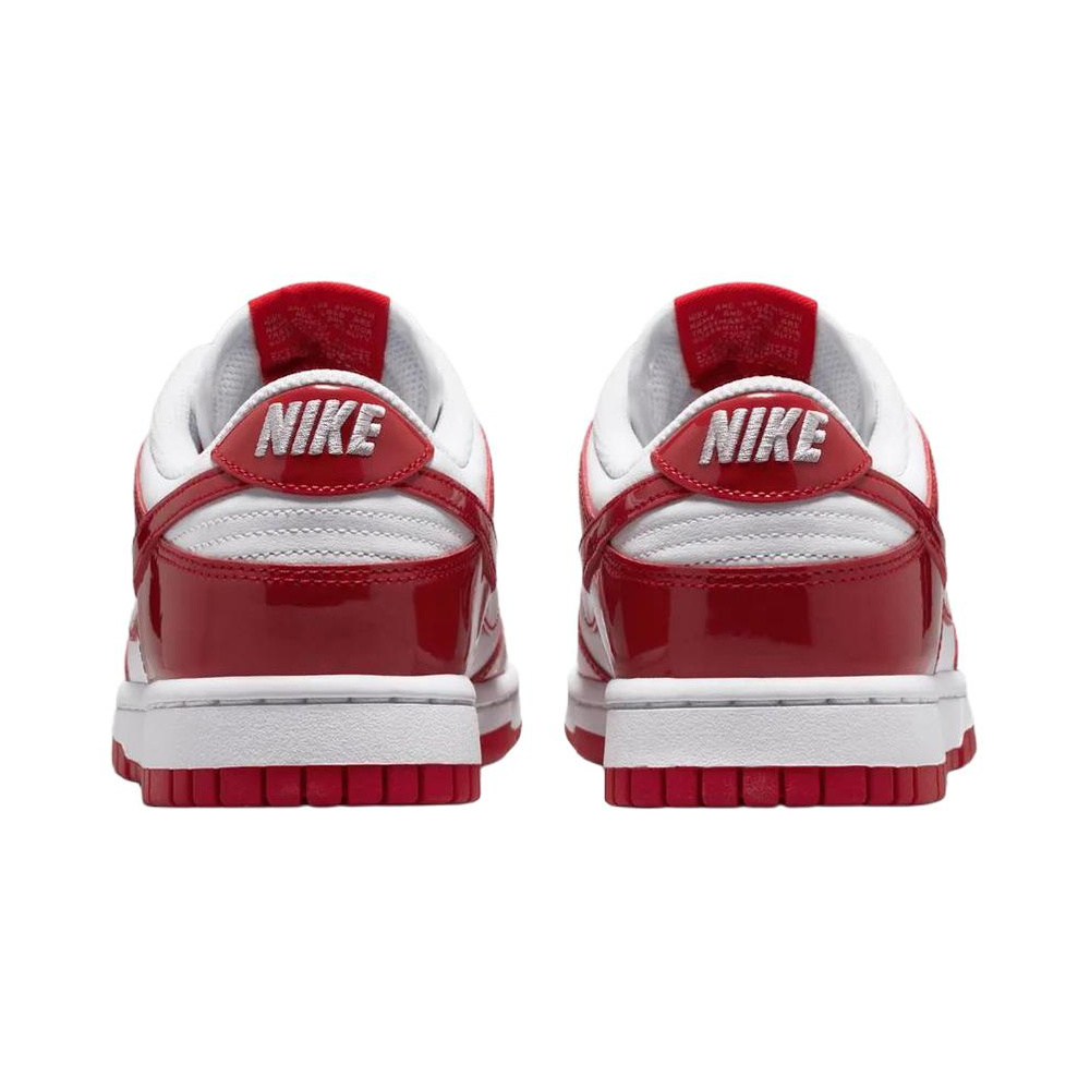 Nike Dunk 'White / Metallic Silver / University Red' Женские