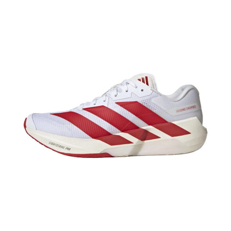 Adidas Adizero Dropset Pro 'White / Red / Bright Grey' Мужские