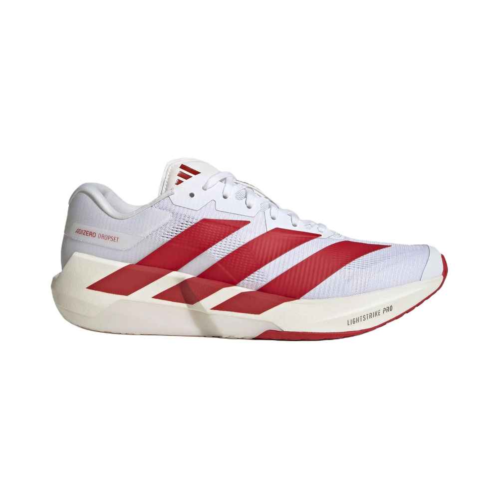 Adidas Adizero Dropset Pro 'White / Red / Bright Grey' Мужские