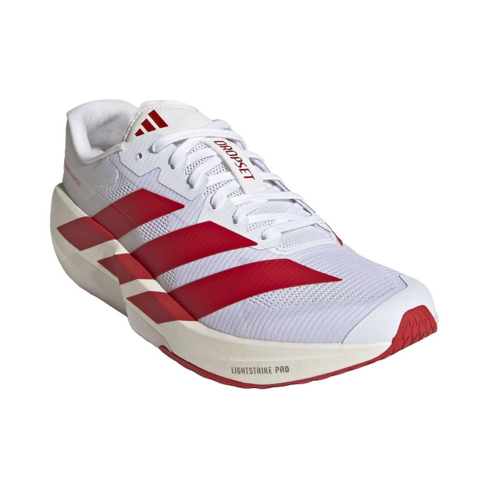 Adidas Adizero Dropset Pro 'White / Red / Bright Grey' Мужские