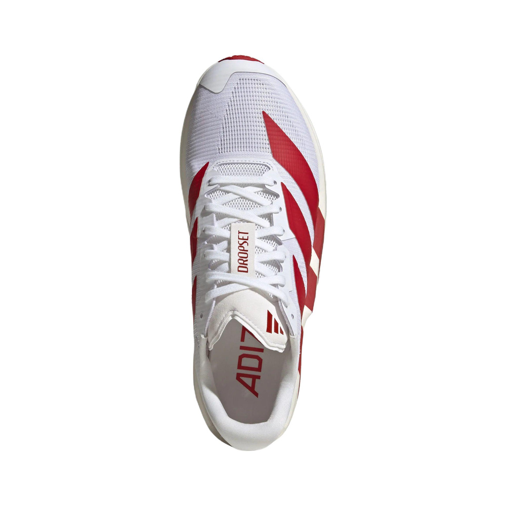 Adidas Adizero Dropset Pro 'White / Red / Bright Grey' Мужские