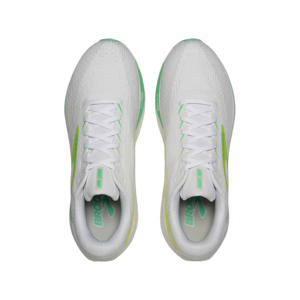Brooks Ghost 'White / Paradise Green' Мужские