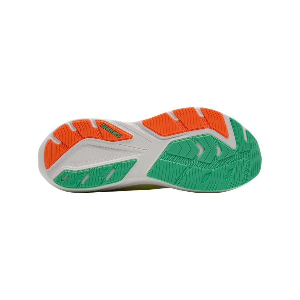 Brooks Ghost 'White / Paradise Green' Мужские