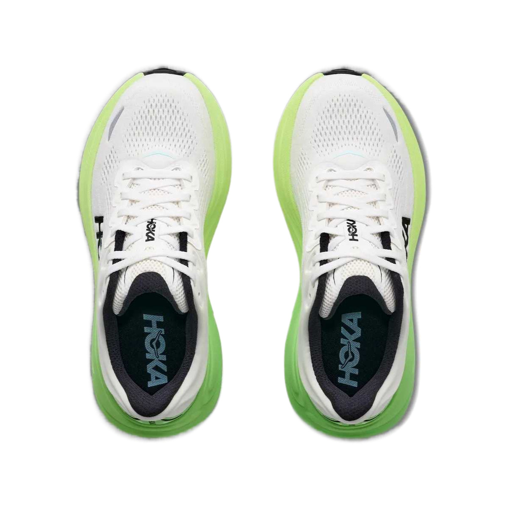 Hoka Bondi 9 'White / Tart Apple' Женские
