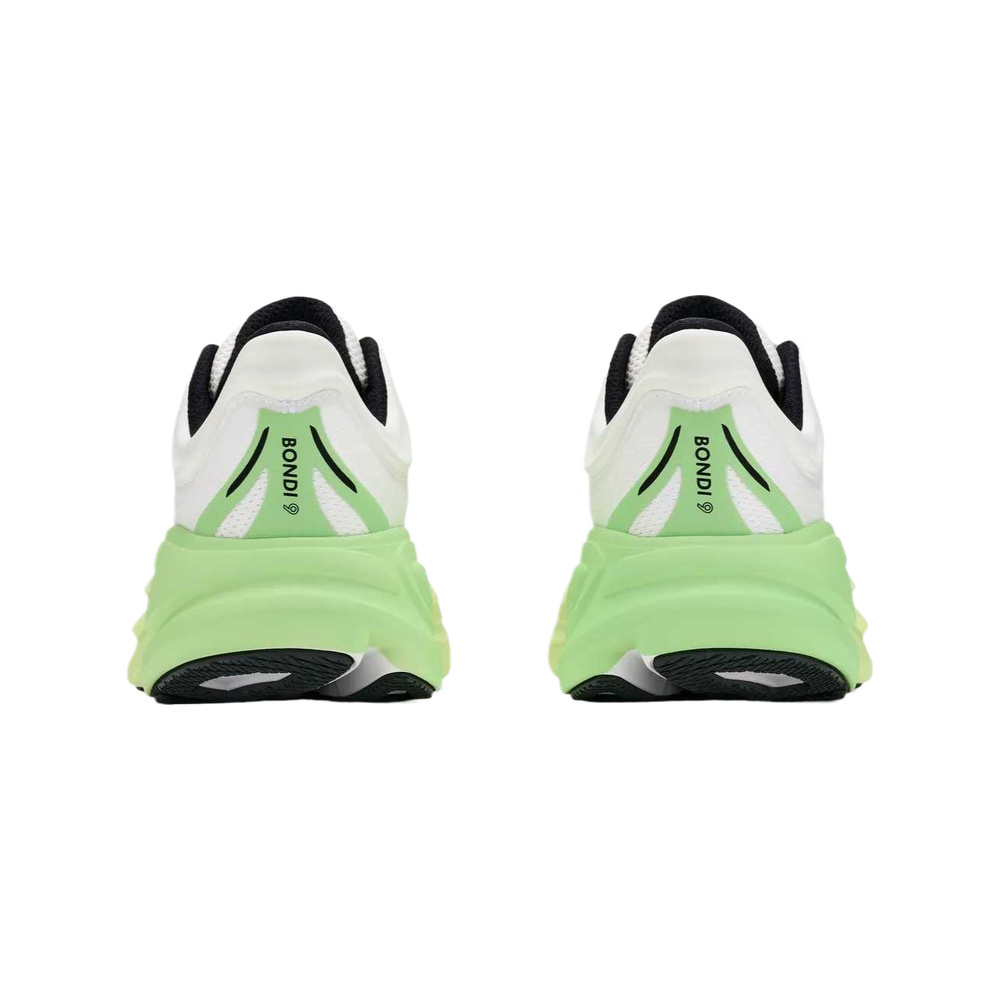 Hoka Bondi 9 'White / Tart Apple' Женские