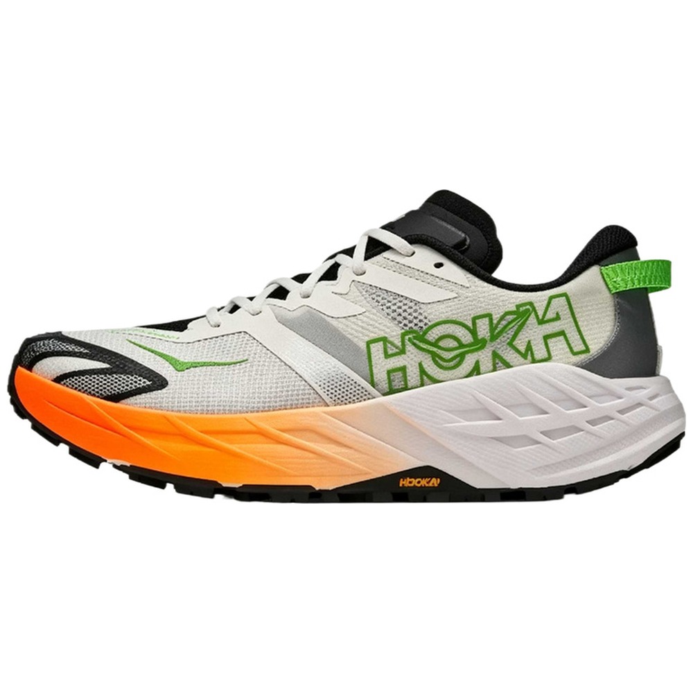 Frost White / Neon Orange