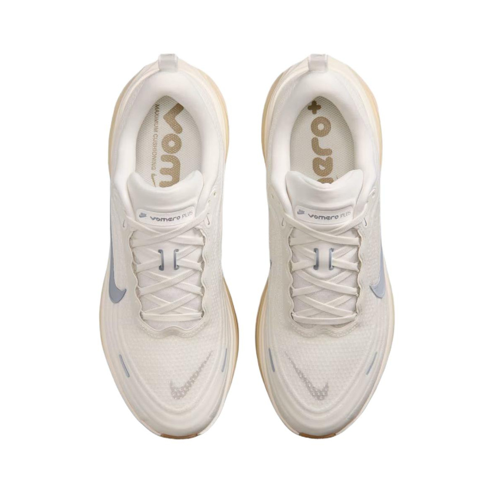 Nike Vomero Plus 'Sail / Coconut Milk / Light Khaki / Metallic Silver' Мужские
