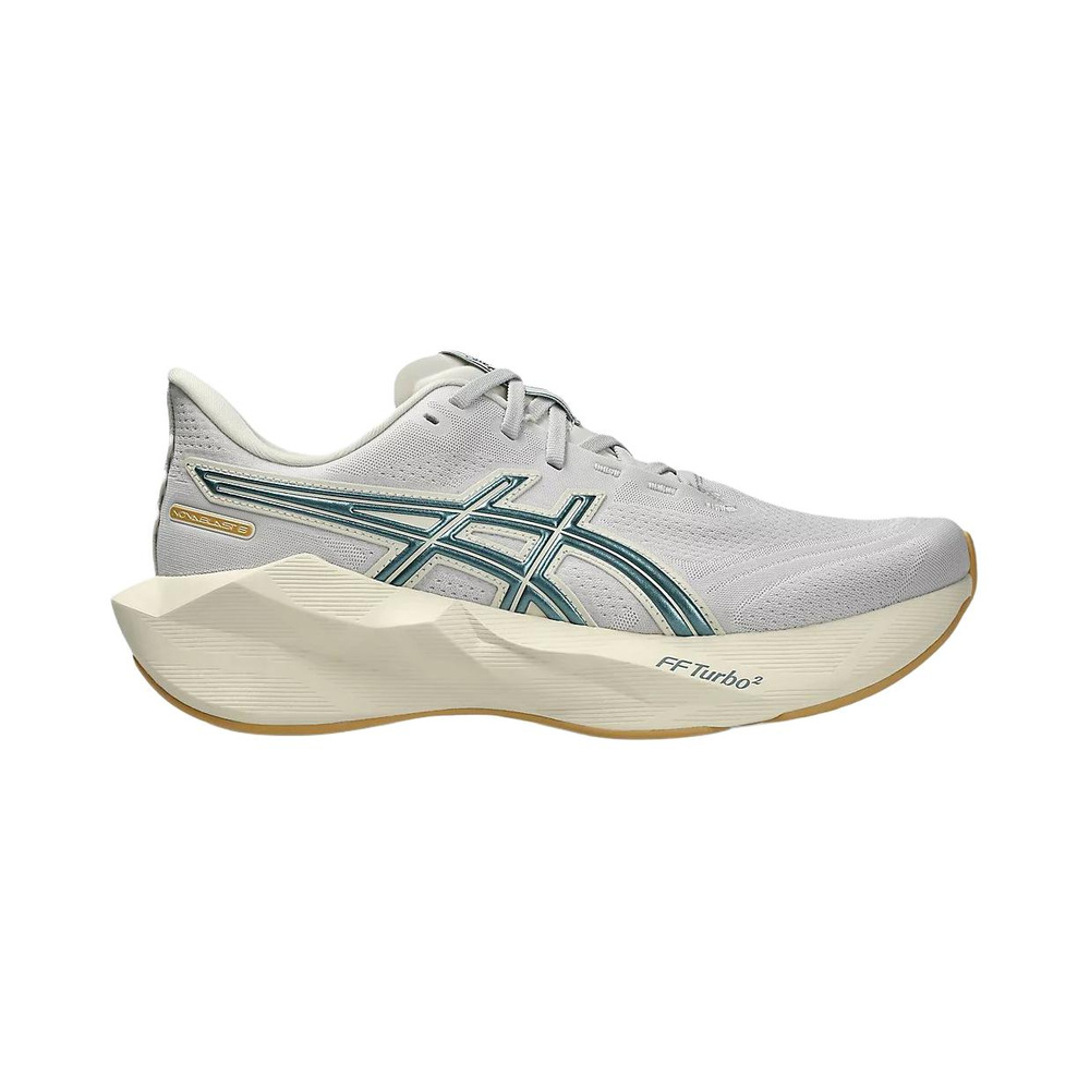 ASICS Novablast 6 'Cloud Grey / Blue / Green' Мужские