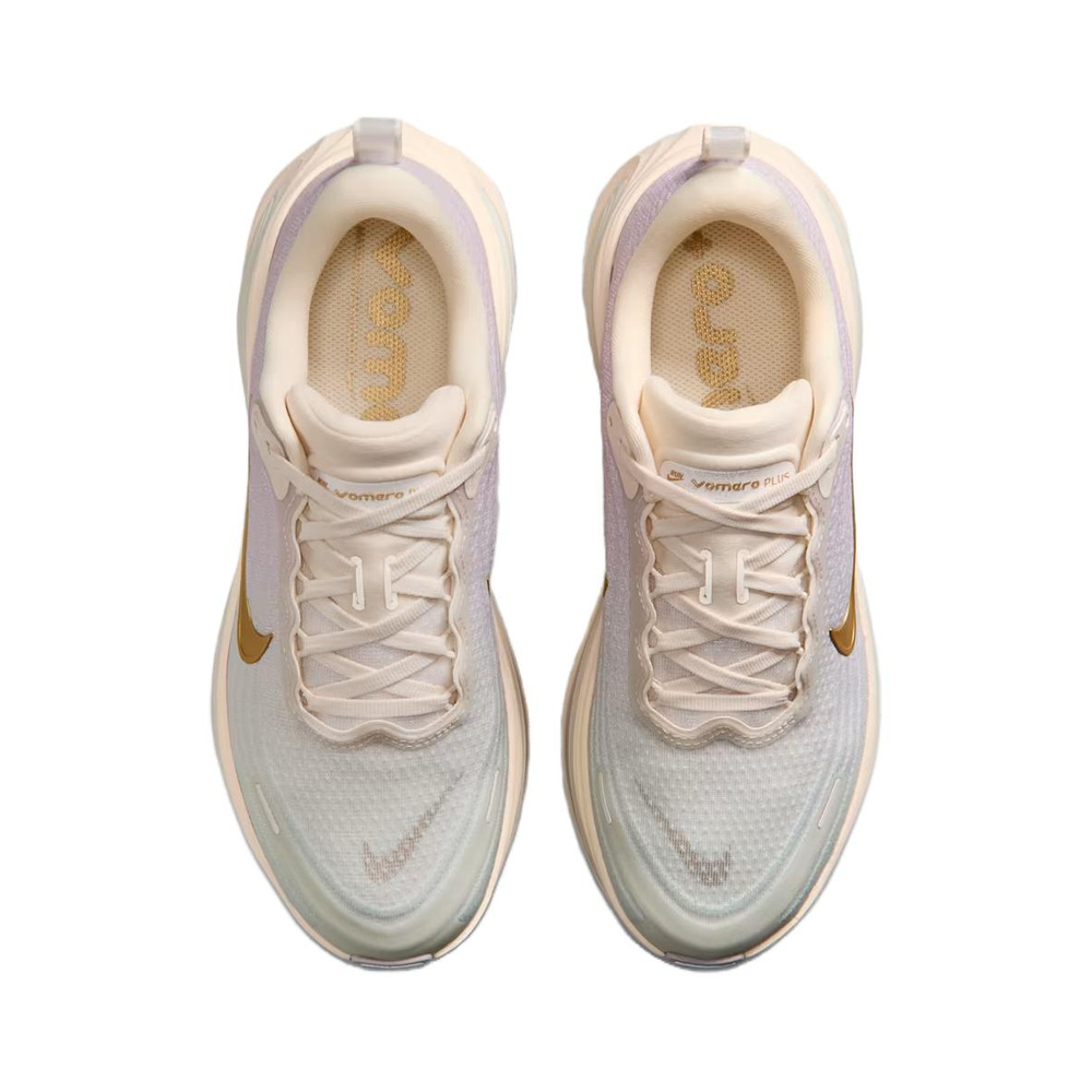 Nike Vomero Plus 'White / Pure Platinum / Metallic Silver / Dark Obsidian' Женские
