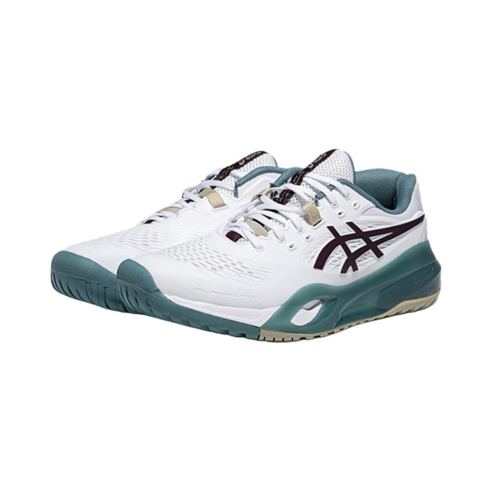 ASICS Gel Resolution X 'White Dark Aubergine' Мужские