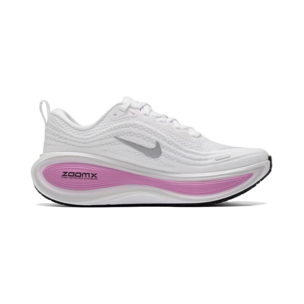 Nike Vomero Plus 'White / Bleached Lilac / Summit White / Metallic Silver' Женские