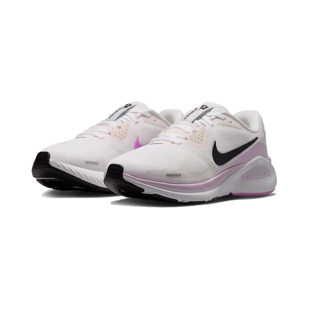 Nike Zoom Structure 26 'White / Bleached Lilac / Light Magenta / Black' Женские