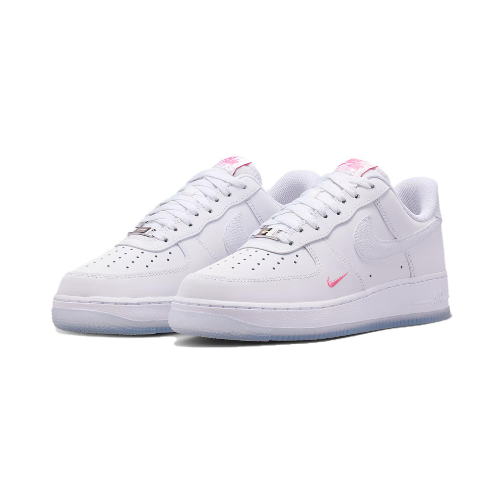Nike Air Force 1 'Platinum Tint / White / Metallic Silver / Platinum Tint' Женские