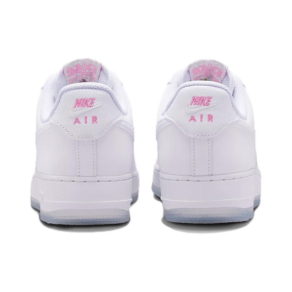 Nike Air Force 1 'Platinum Tint / White / Metallic Silver / Platinum Tint' Женские