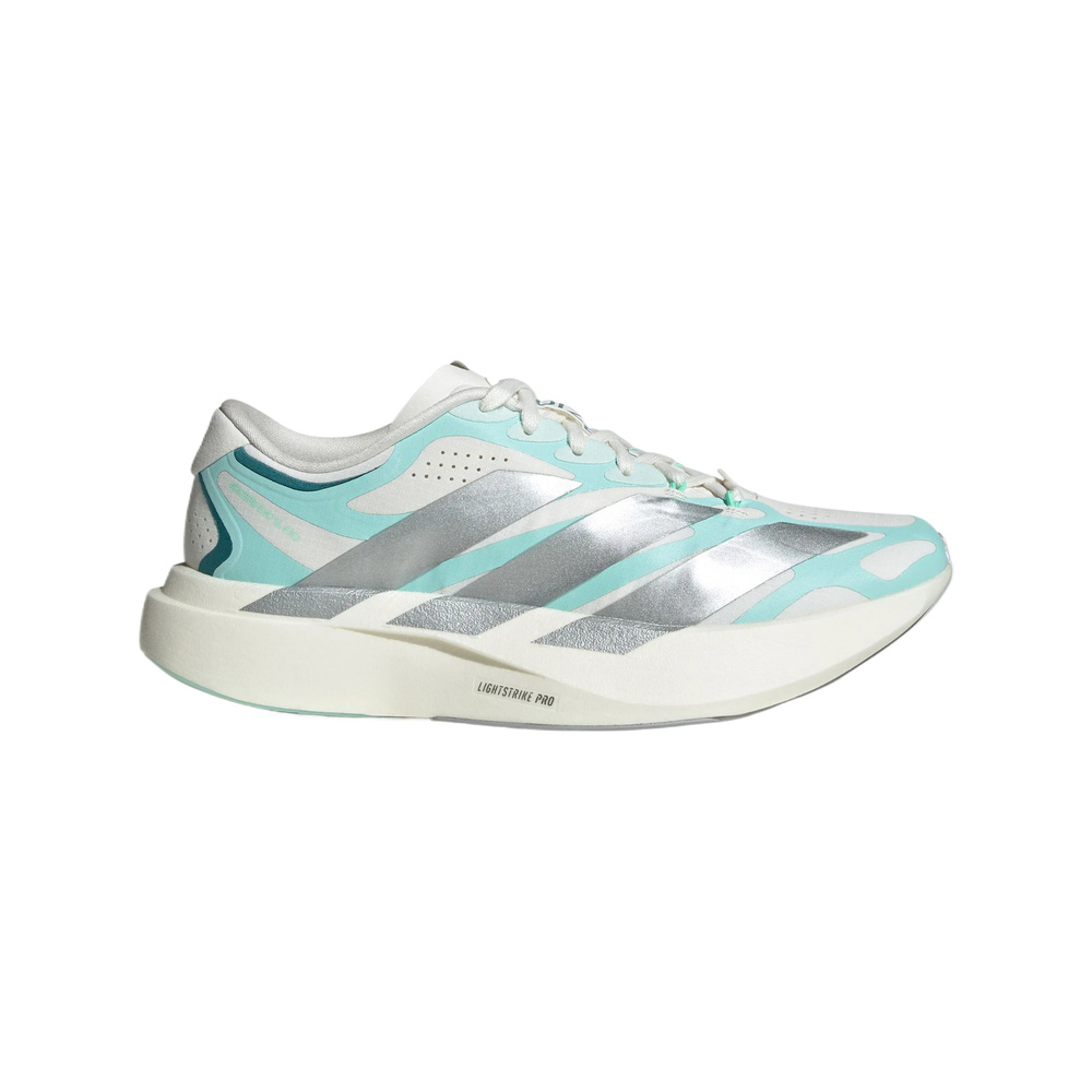Adidas Adizero Evo SL EXO 'White / Metallic Silver / Blue' Женские