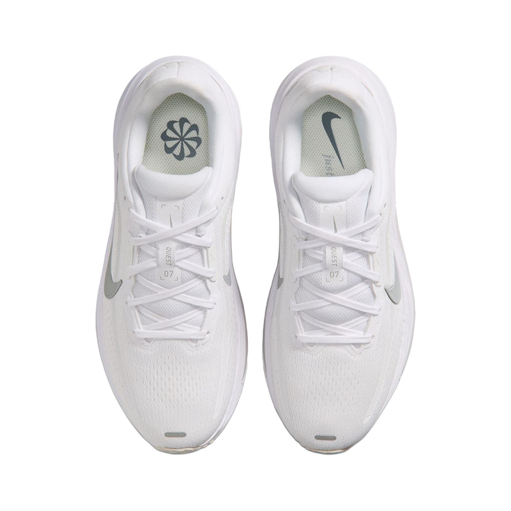 Nike Quest 7 'White / Metallic Silver / Black' Женские