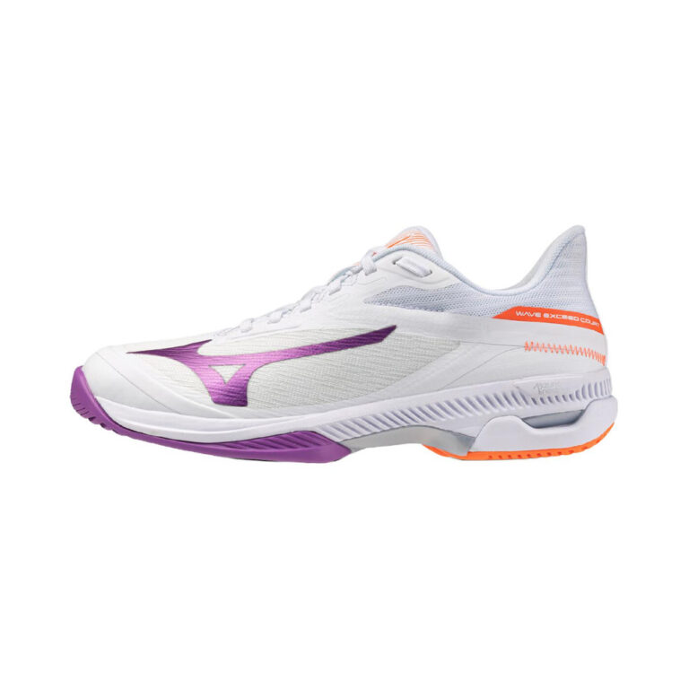 Mizuno Wave Exceed Court 'White Purple' Женские
