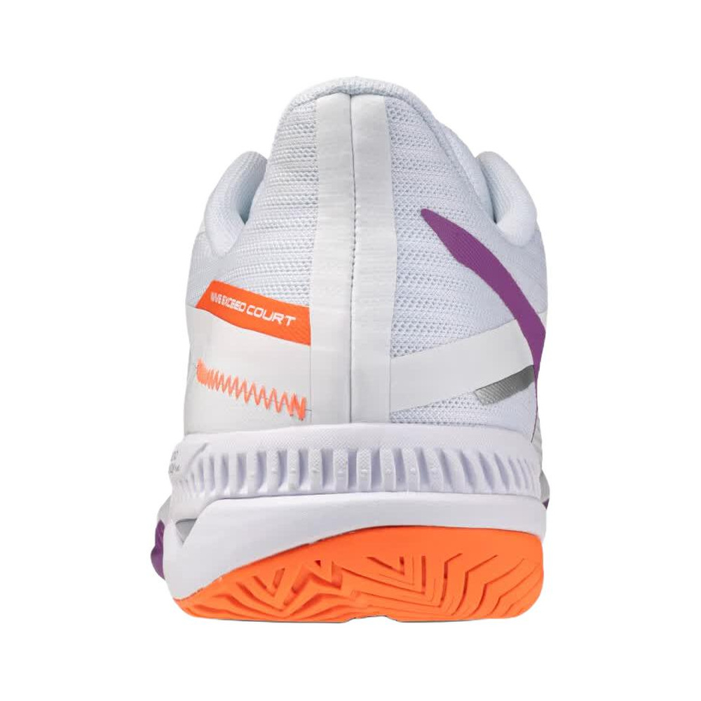 Mizuno Wave Exceed Court 'White Purple' Женские
