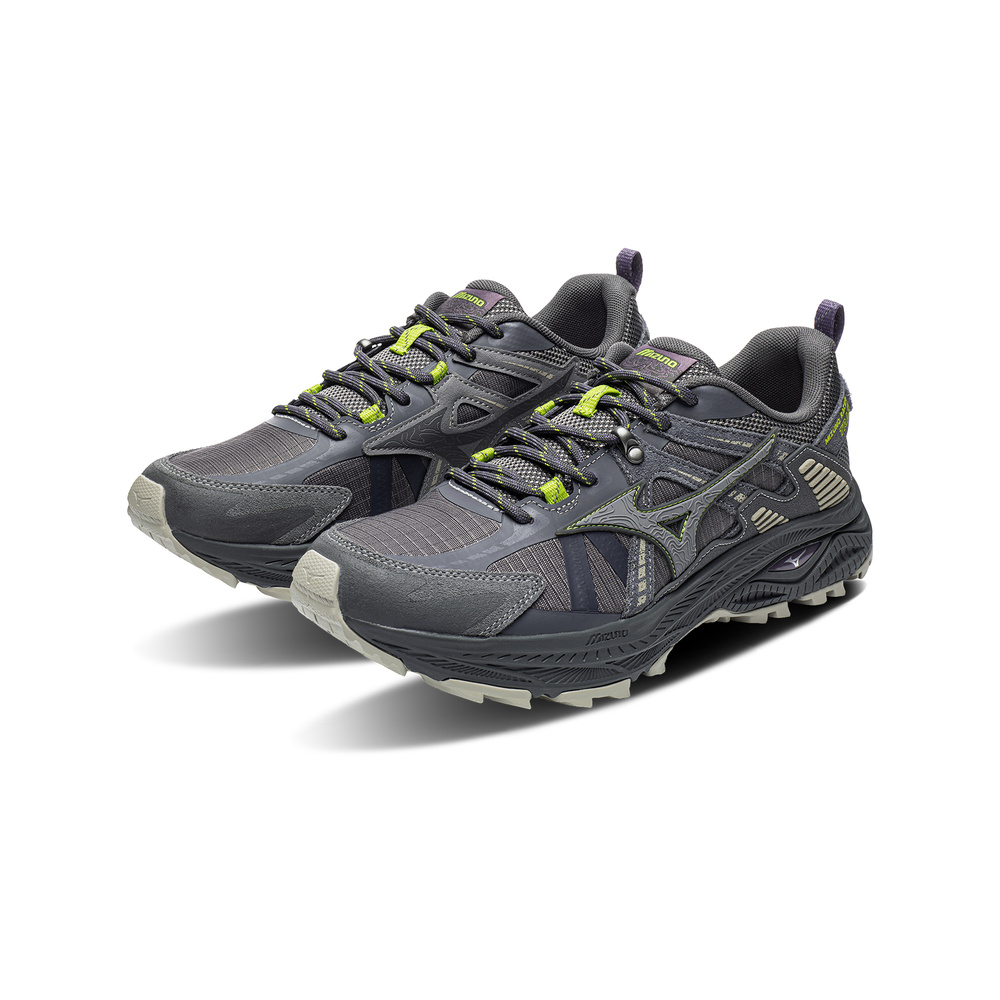 Mizuno Racer Trail 'Grey / Black / Grey' Мужские