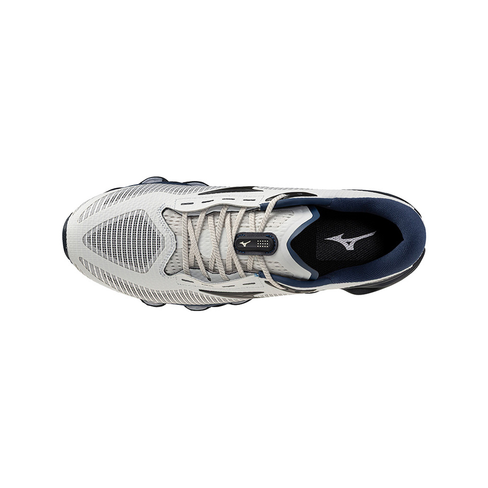 Mizuno Wave Prophecy 15 'White / Blue / Dark Navy' Мужские