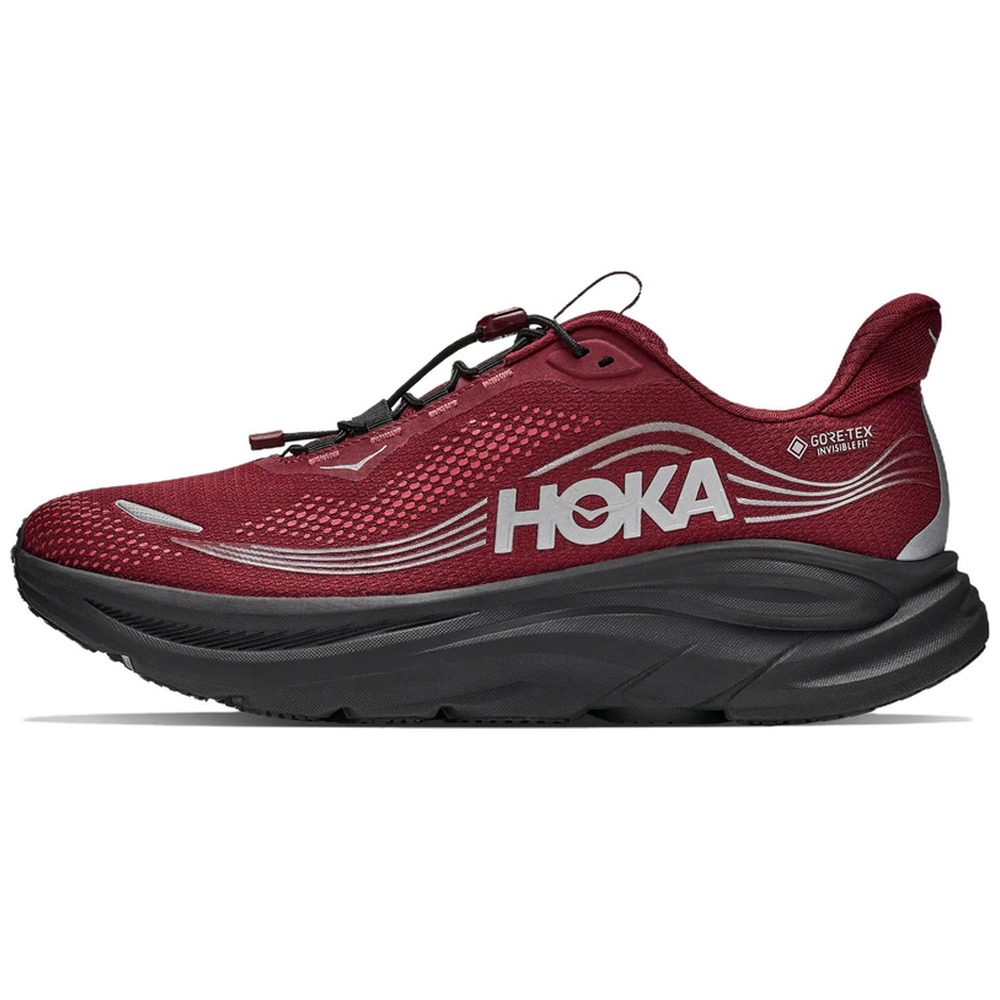 Burgundy / Black