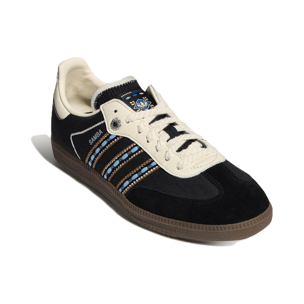 Adidas Samba OG 'Black / Azure / Sand Brown' Мужские