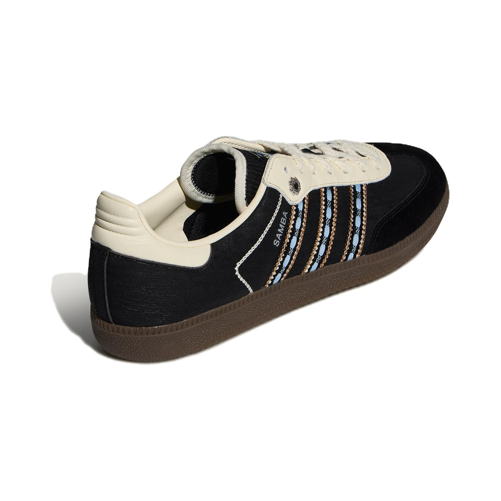 Adidas Samba OG 'Black / Azure / Sand Brown' Мужские
