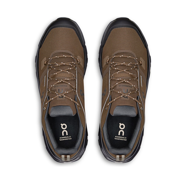 On Cloudrock Low Waterproof 'Earth Black' Мужские