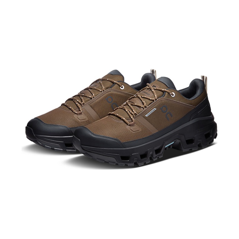 On Cloudrock Low Waterproof 'Earth Black' Мужские