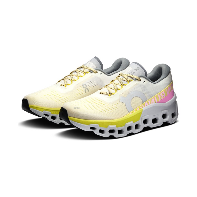 On Cloudmonster 2 'Ivory Lime' Женские