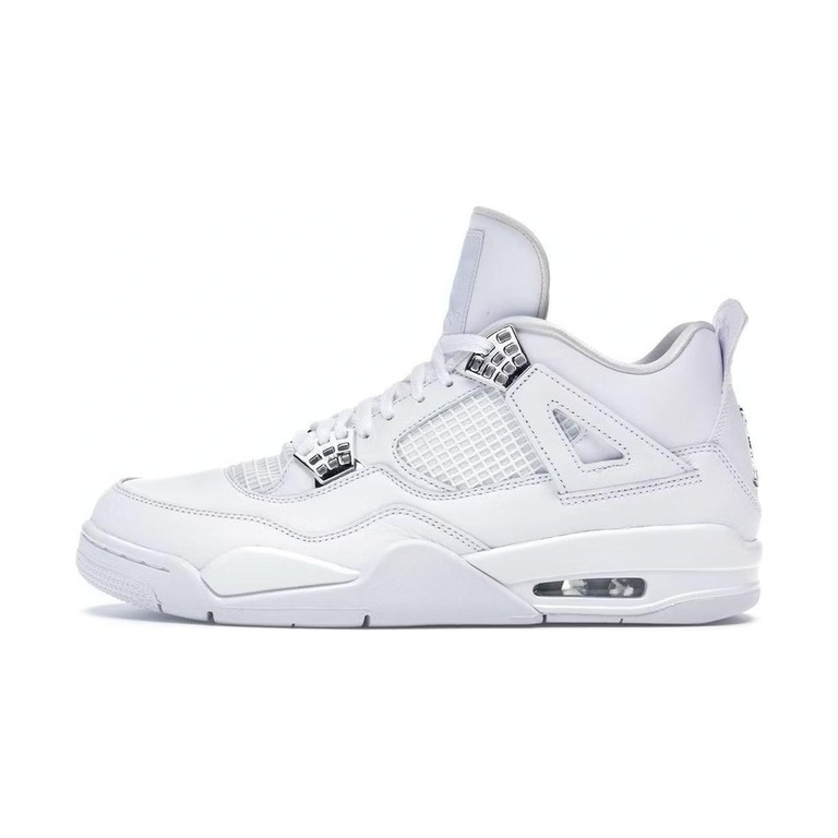 Air Jordan 4 'White / Pure Platinum' Мужские