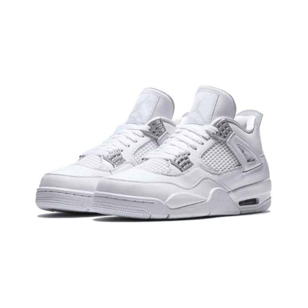 Air Jordan 4 'White / Pure Platinum' Мужские