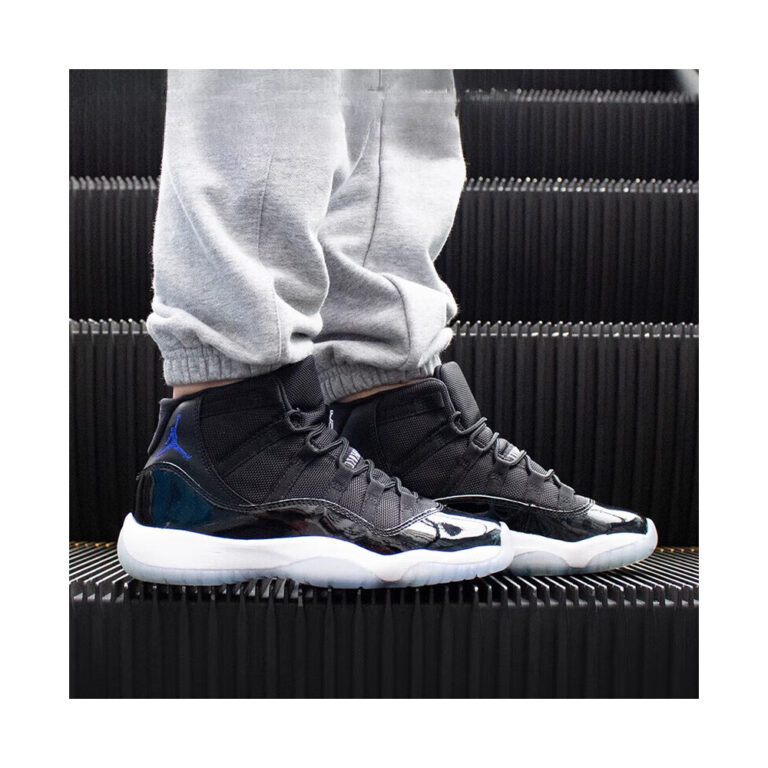 Air Jordan 11 'Obsidian / Lime Blast / Polar / Pink Foam' Унисекс