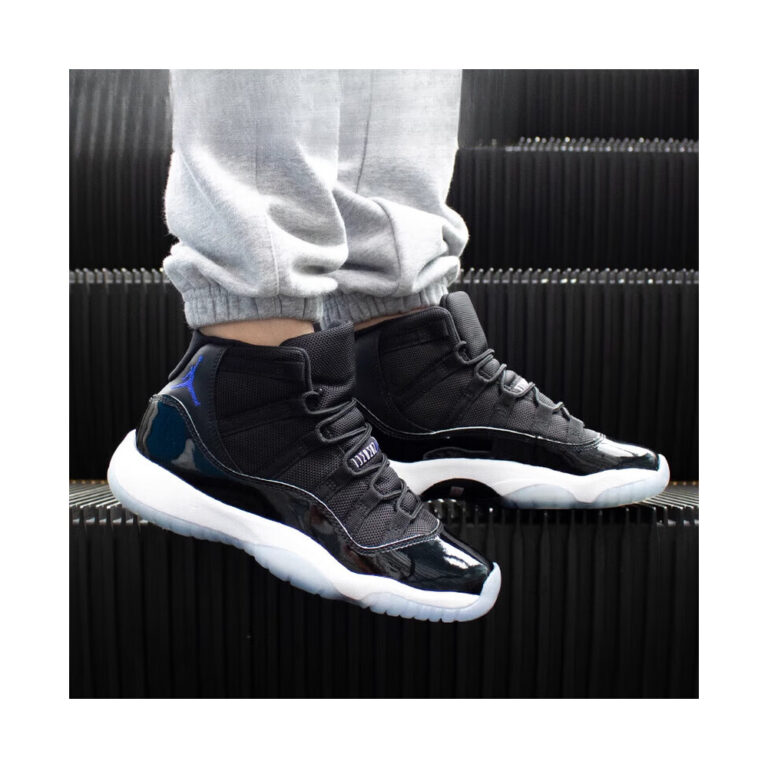 Air Jordan 11 'Obsidian / Lime Blast / Polar / Pink Foam' Унисекс