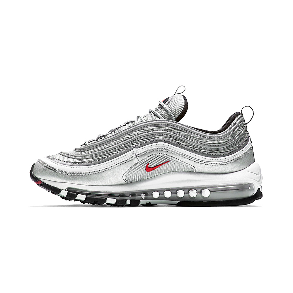 Nike Air Max 97 'Black / Hyper Crimson / White / Chrome' Мужские